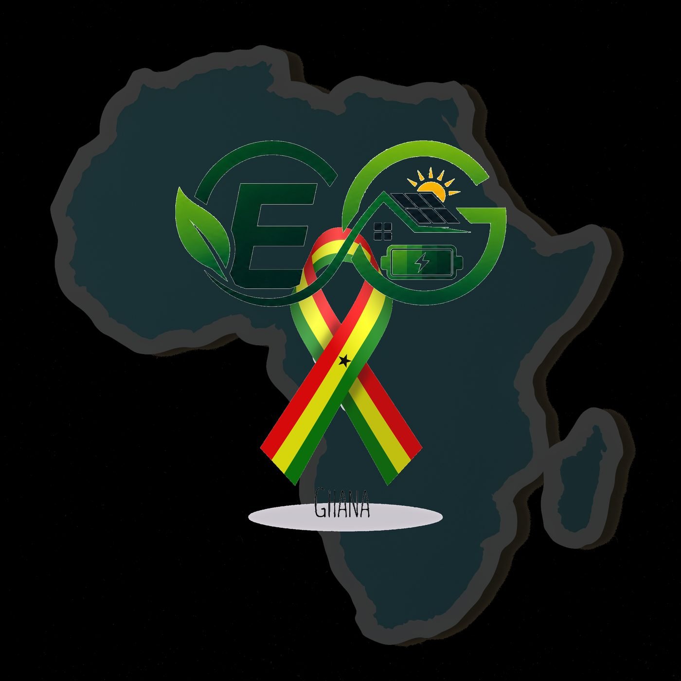 West Africa regional map